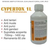 Cypertox 1 L - Insecticid profesional impotriva gandacilor, puricilor, mustelor, tantarilor, furnicilor